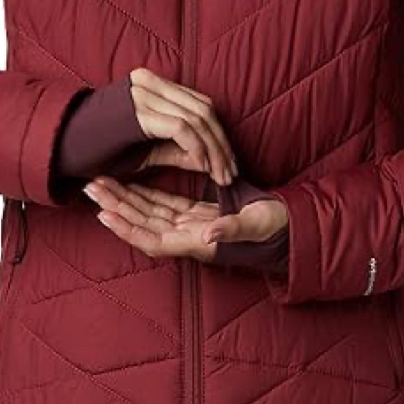 Columbia Fleece Hooded Insulated Water Resistant Jacket - Picture 5 of 9